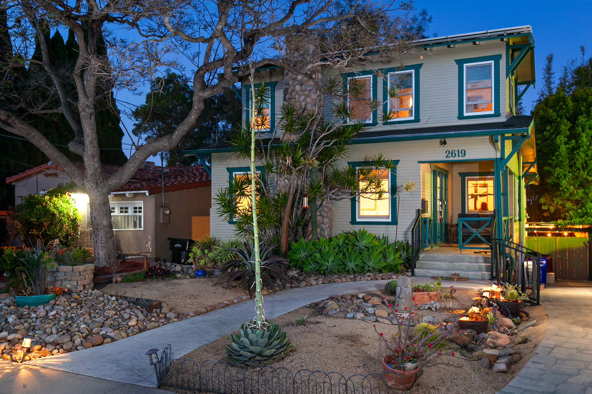 two story North Park Craftsman Home